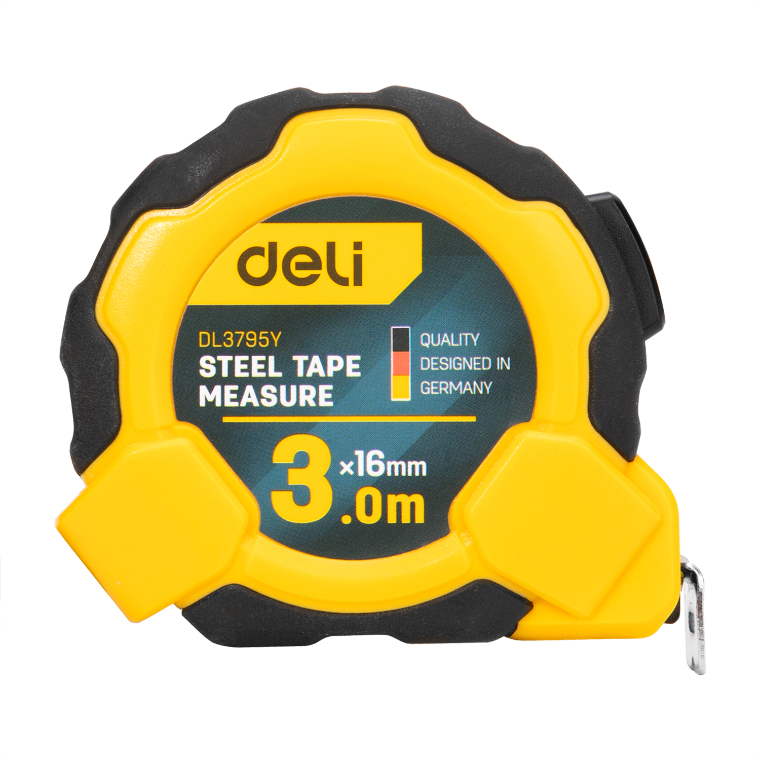 Selflocking Tape Measure 3mx16mm from China manufacturer Deli Tools