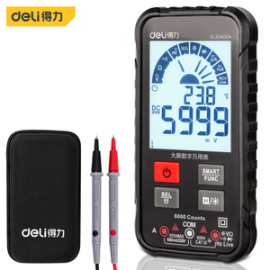 Fully automatic digital multimeter with large screen