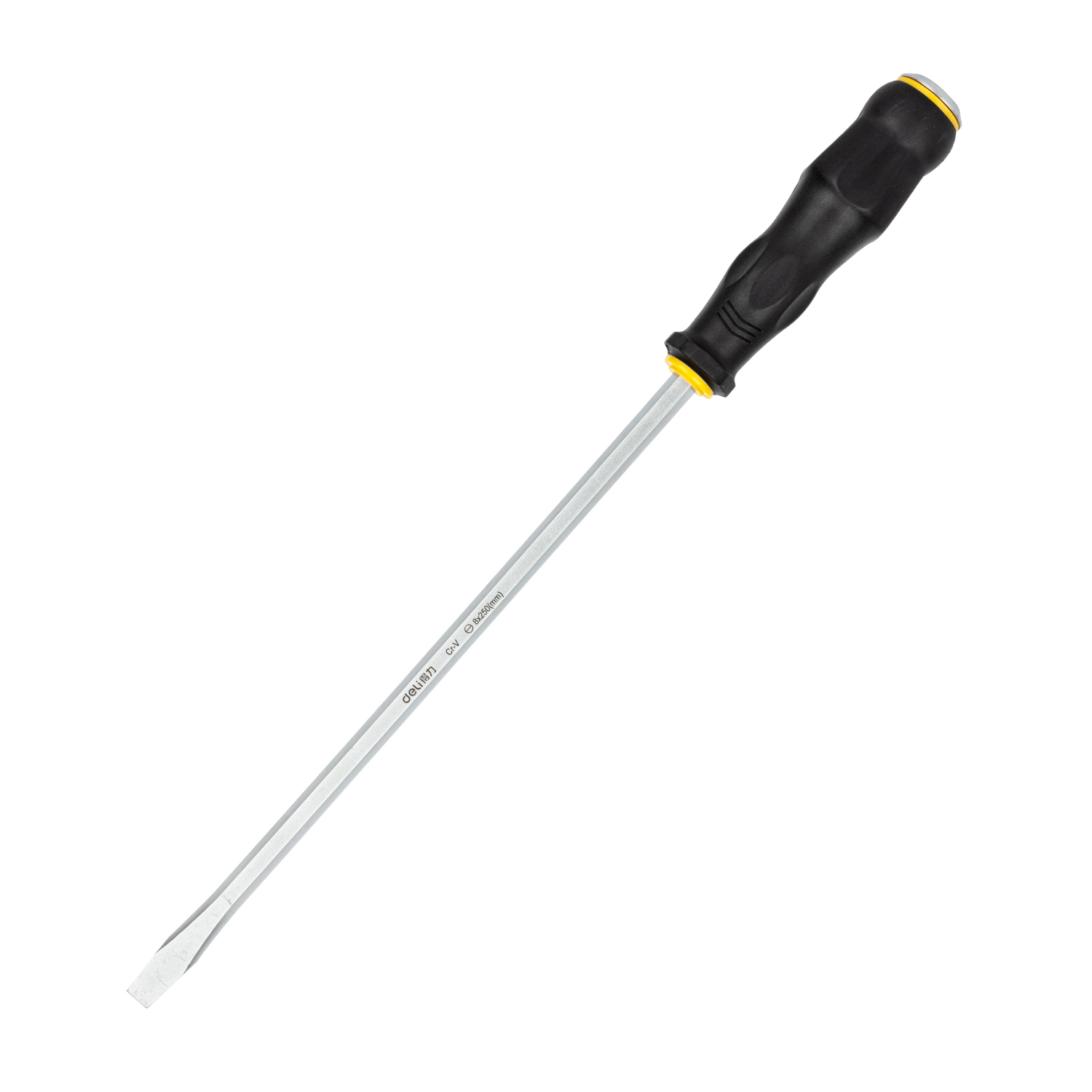 Slotted Screwdriver with Pass-thru Shank 8*250mm