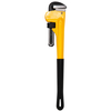 Adjustable Pipe Wrench with smooth jaws for tight spaces
