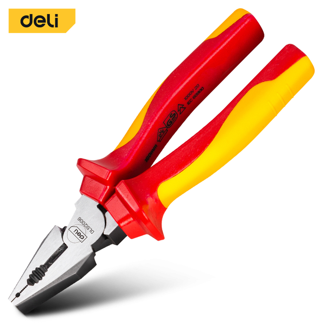 Insulated Labor-saving Combination Pliers 6"