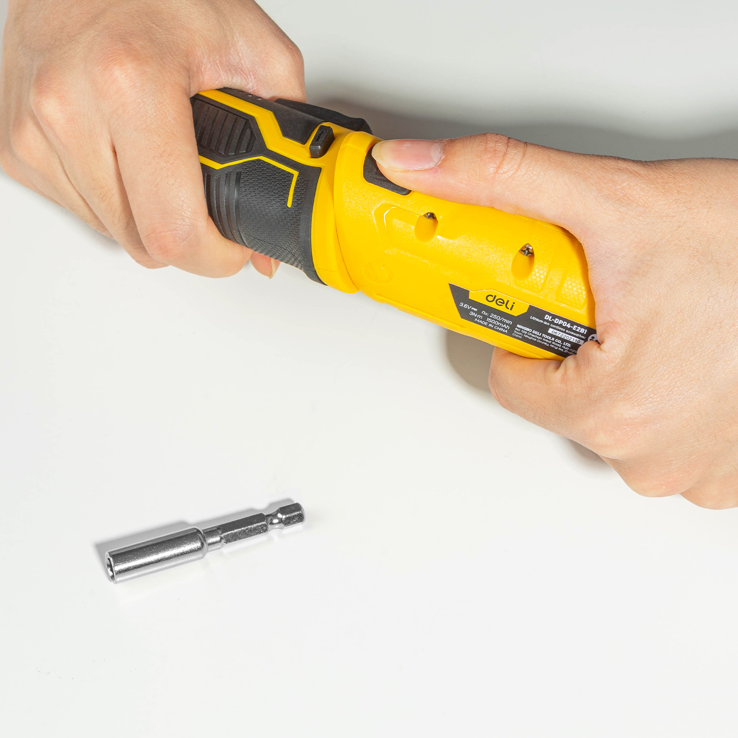 Homebase Quiet Cordless Screwdriver For Tight Spaces