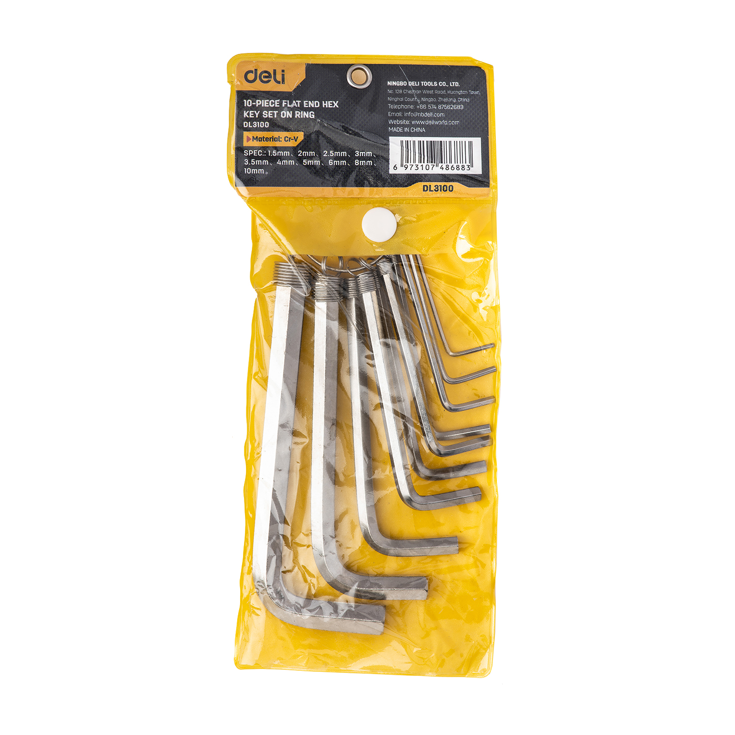 insulated Hex Keys with flat end for Install