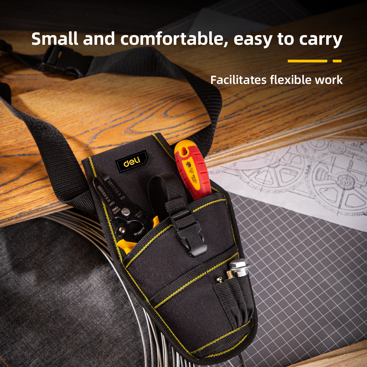 Strong and wear-resistant Tools Bag